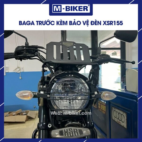 Baga trước XSR155 kèm bảo vệ đèn