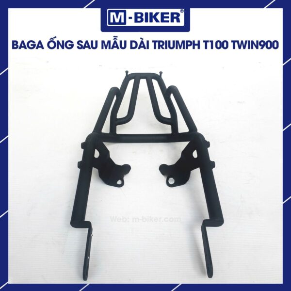 Baga Triumph dạng ống mẫu 3 cho T100-T120-Twin 900