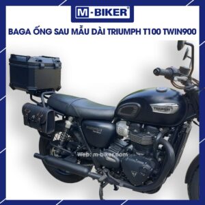 Baga Triumph dạng ống mẫu 3 cho T100-T120-Twin 900