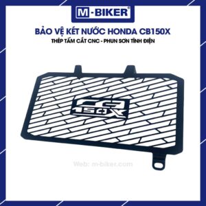 Bảo vệ két nước CB150X phun sơn tĩnh điện