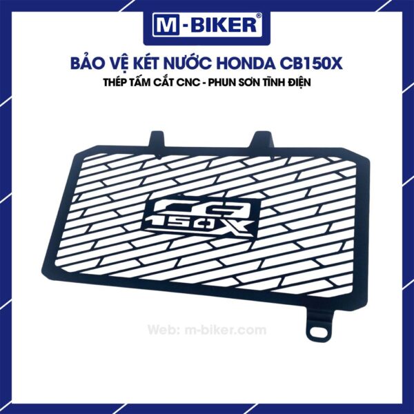 Bảo vệ két nước CB150X phun sơn tĩnh điện