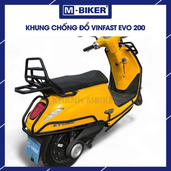 Khung chống đổ Evo 200 thép ống phun sơn tĩnh điện