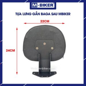 Đệm tựa lưng gắn baga sau MBiker