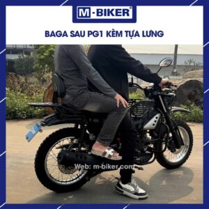 Đệm tựa lưng gắn baga sau MBiker