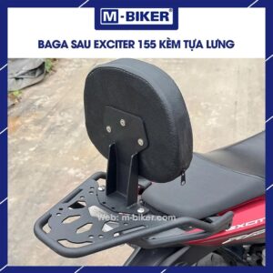 Đệm tựa lưng gắn baga sau MBiker