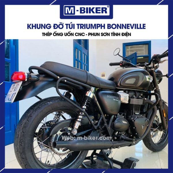 Giá đỡ túi cho Triumph T100 - T120 - Twin 900