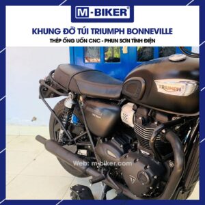 Giá đỡ túi cho Triumph T100 - T120 - Twin 900
