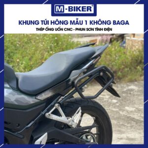 Khung túi hông CB150X mẫu 1 không baga 2 Khung túi hông CB150X mẫu 1 không baga