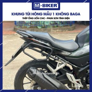 Khung túi hông CB150X mẫu 1 không baga 3 Khung túi hông CB150X mẫu 1 không baga