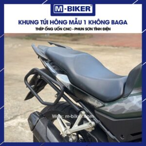 Khung túi hông CB150X mẫu 1 không baga 4 Khung túi hông CB150X mẫu 1 không baga