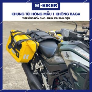 Khung túi hông CB150X mẫu 1 không baga 5 Khung túi hông CB150X mẫu 1 không baga