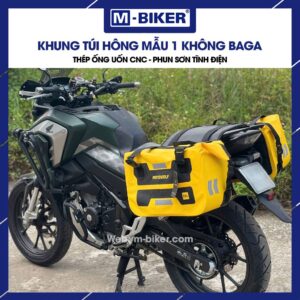 Khung túi hông CB150X mẫu 1 không baga 6 Khung túi hông CB150X mẫu 1 không baga