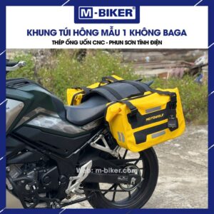 Khung túi hông CB150X mẫu 1 không baga 8 Khung túi hông CB150X mẫu 1 không baga