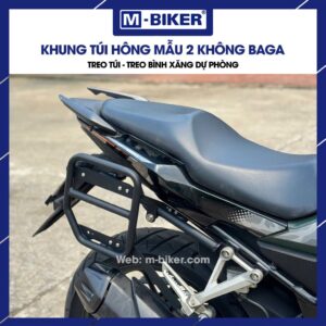 Khung túi hông CB150X mẫu 2 không baga 4 Khung túi hông CB150X mẫu 2 không baga