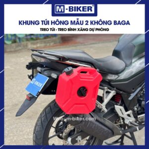 Khung túi hông CB150X mẫu 2 không baga 7 Khung túi hông CB150X mẫu 2 không baga