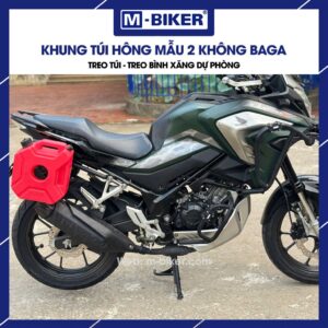 Khung túi hông CB150X mẫu 2 không baga 8 Khung túi hông CB150X mẫu 2 không baga