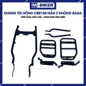 Khung túi hông CBR150 mẫu 2 không baga