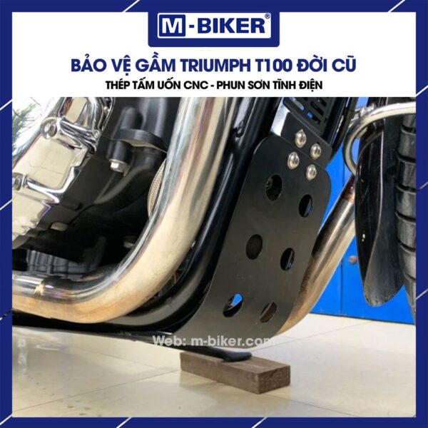 Ốp gầm Triumph T100 đời cũ
