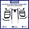 Khung túi hông R15 V4 mẫu 2 không baga