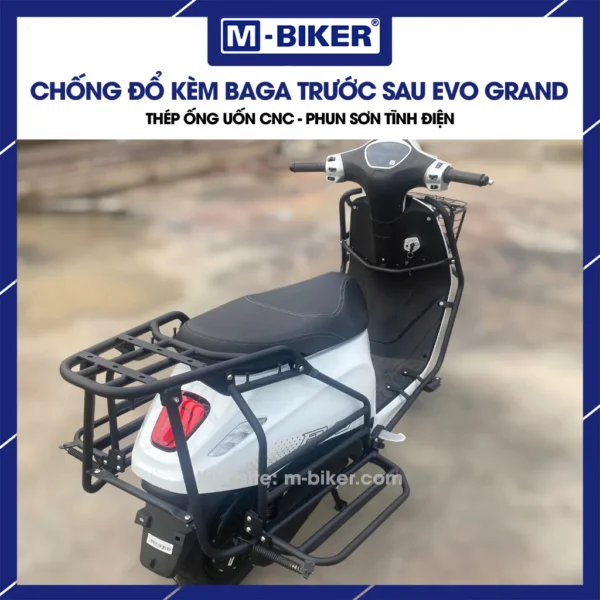 Khung bảo vệ và baga trước sau Evo Grand