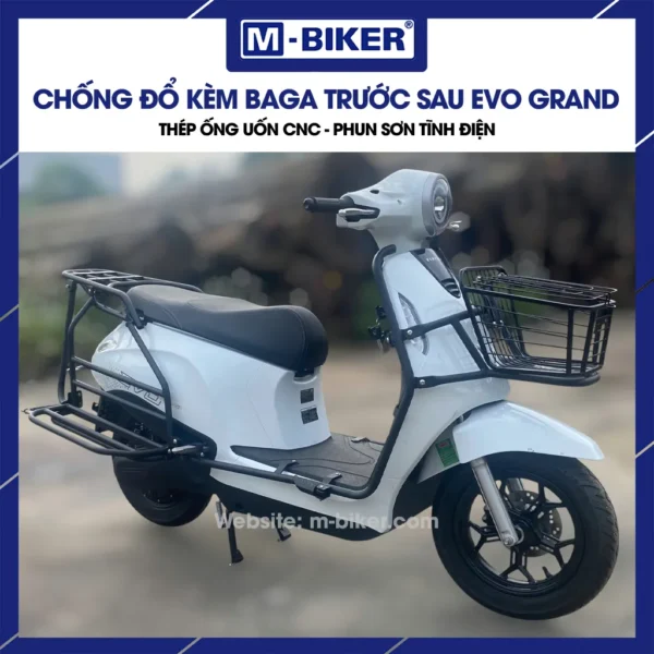 Khung bảo vệ và baga trước sau Evo Grand