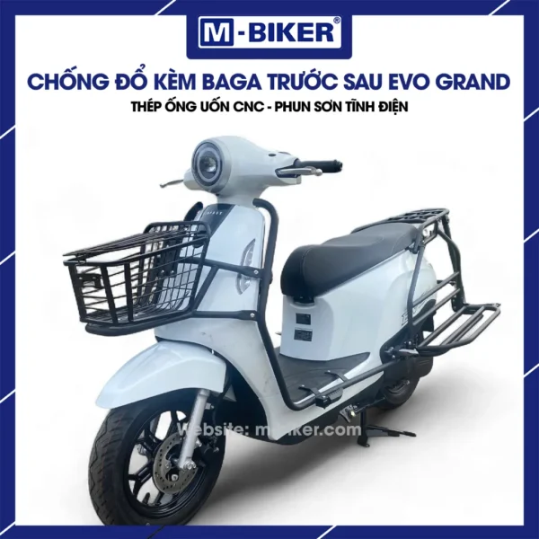 Khung bảo vệ và baga trước sau Evo Grand