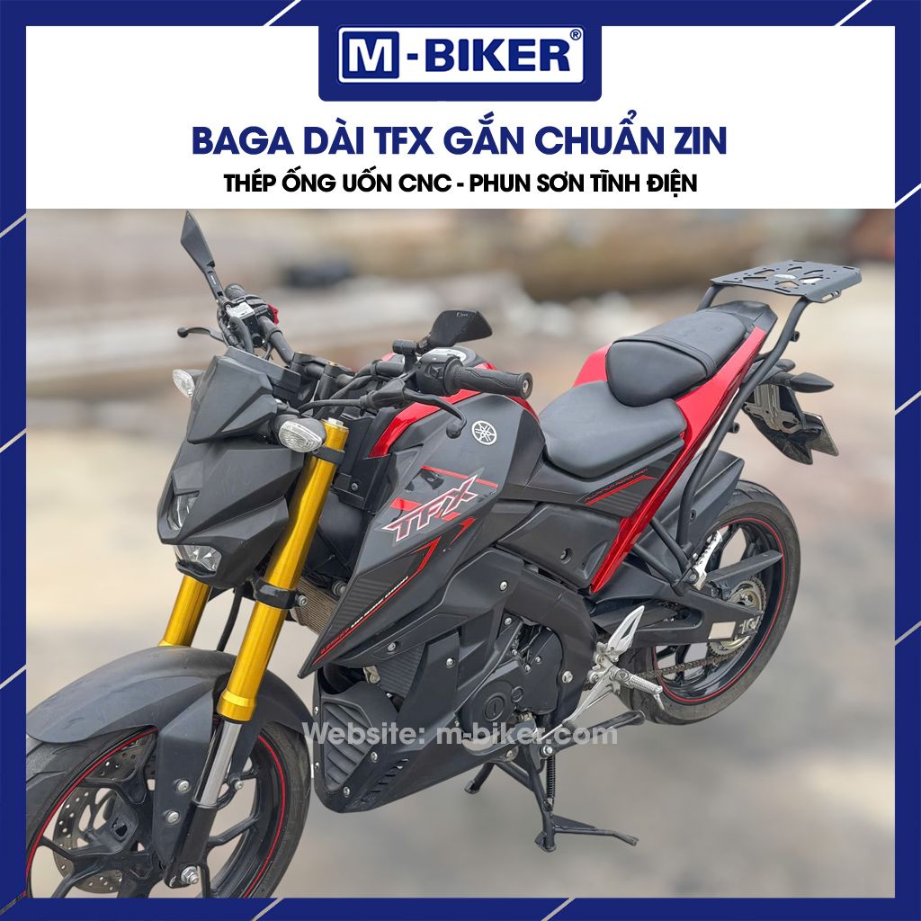 baga-sau-tfx-mbiker-02 Baga sau TFX 150 chất liệu thép phun sơn tĩnh điện
