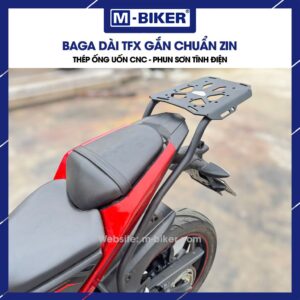 Baga sau TFX 150 chất liệu thép phun sơn tĩnh điện 4 Baga sau TFX 150 chất liệu thép phun sơn tĩnh điện