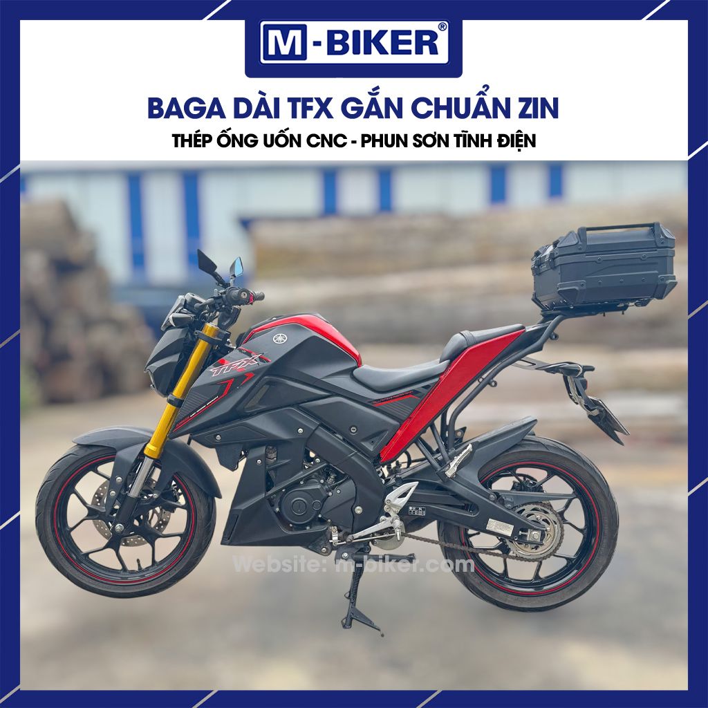 baga-sau-tfx-mbiker-07 Baga sau TFX 150 chất liệu thép phun sơn tĩnh điện