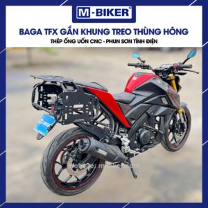 Baga TFX gắn khung treo thùng hông chất liệu thép 6 Baga TFX gắn khung treo thùng hông chất liệu thép