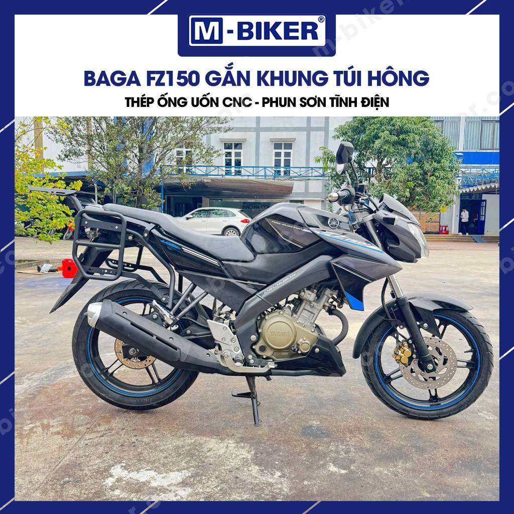 baga-gan-khung-tui-fz150-04 Baga FZ150 gắn khung túi hông