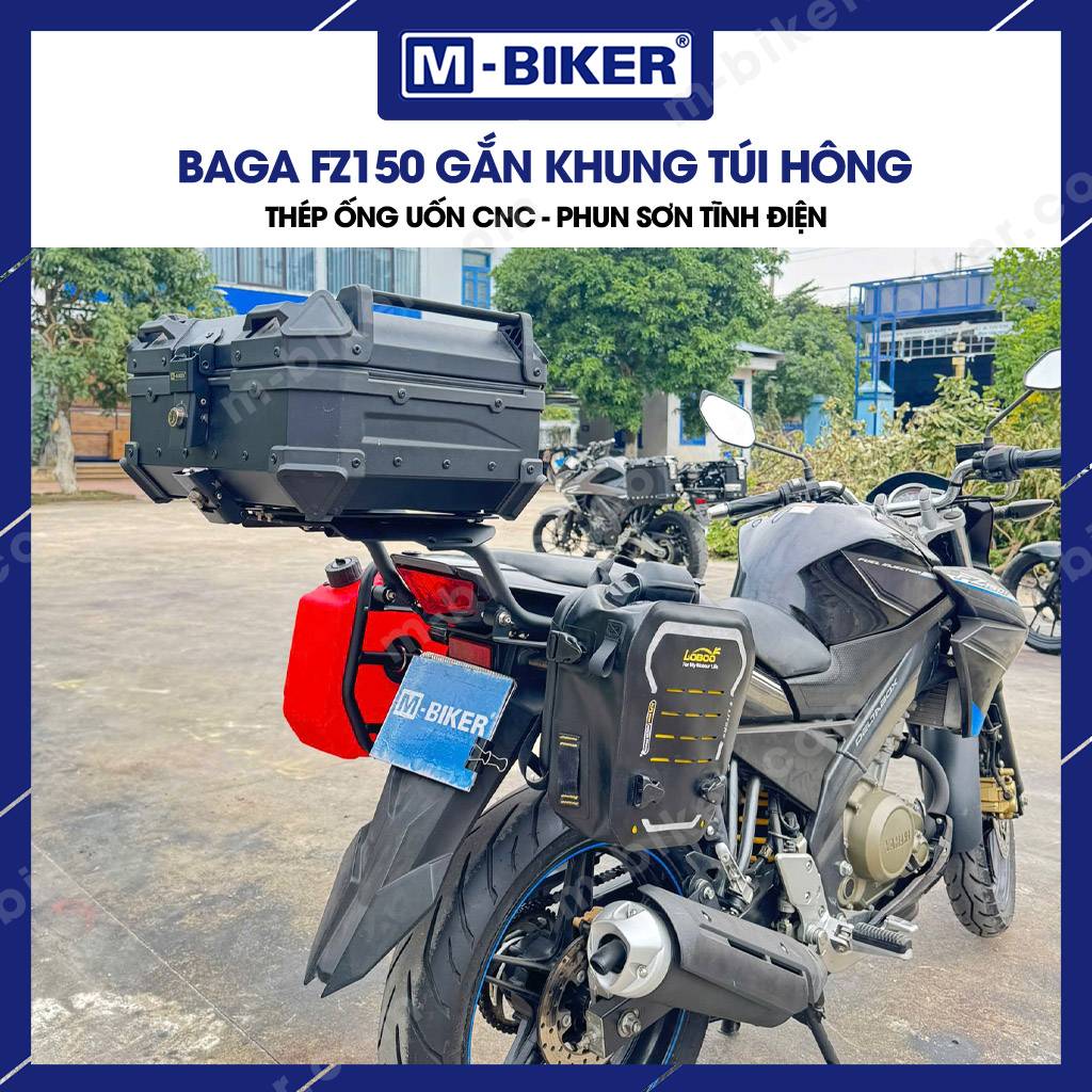 baga-gan-khung-tui-fz150-06 Baga FZ150 gắn khung túi hông