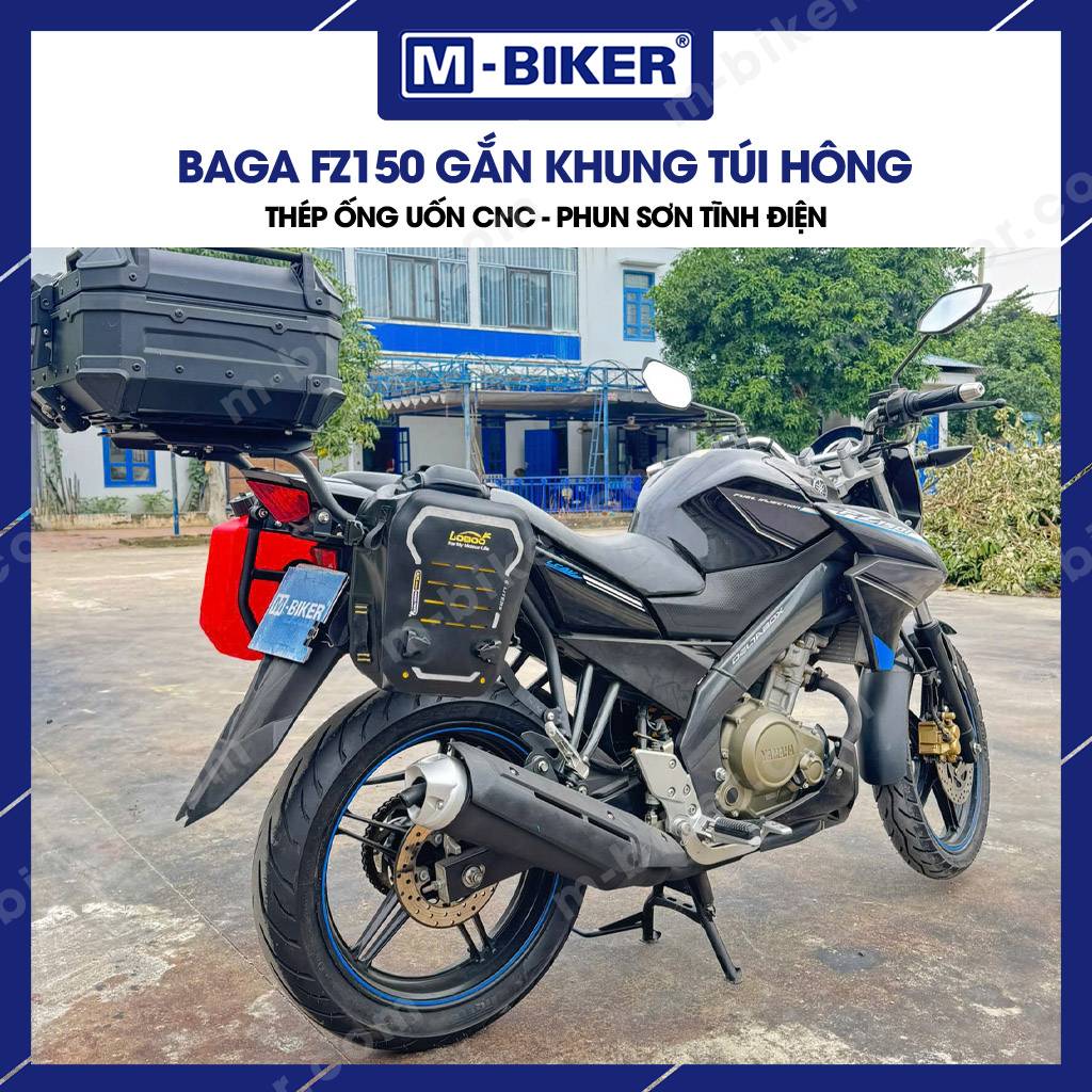 baga-gan-khung-tui-fz150-08 Baga FZ150 gắn khung túi hông
