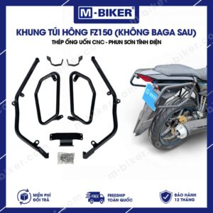 [M-Biker] Khung treo túi FZ150 không cần baga sau