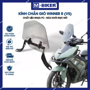Kính chắn gió Winner R (V5) nhựa PC cao cấp