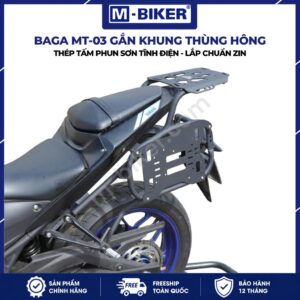 Baga MT03 gắn khung thùng hông M-Biker