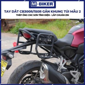 Trang chủ 1 46 Tay Dắt CB300R Kèm Khung Túi Hông Mẫu 2 M-Biker