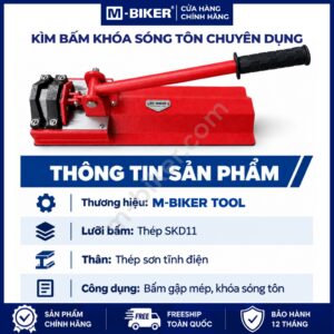 Kìm bấm tôn lợp mái M-Biker Tool 6 sóng và 11 sóng