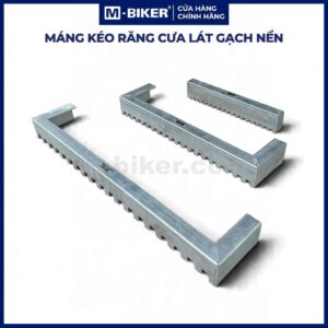 Máng kéo răng cưa lát gạch nền