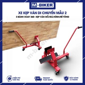 Xe kẹp ván di chuyển mẫu 2 M-Biker